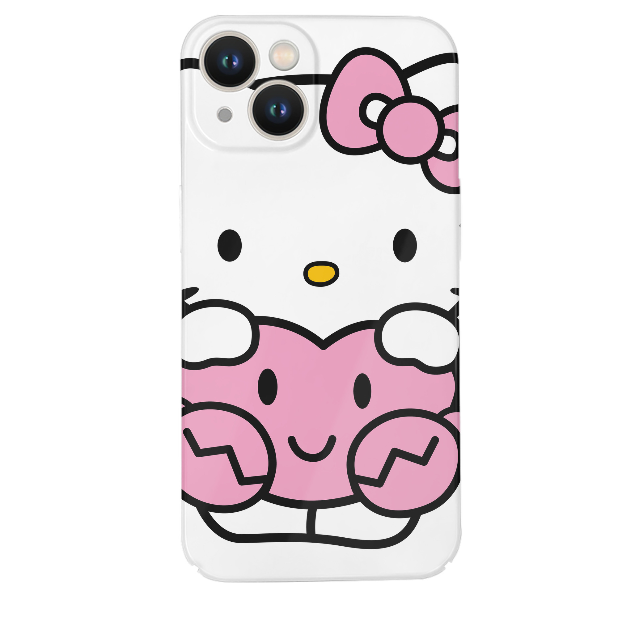 （画像用） Hello Kitty ハローキティ 【iPhone 14シリーズ対応】ハードケース